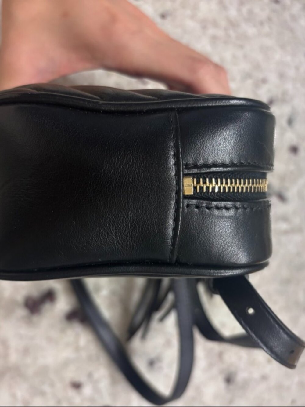 Saint Laurent Lou Belt Bag Black Quilted Leather Gold Hardware